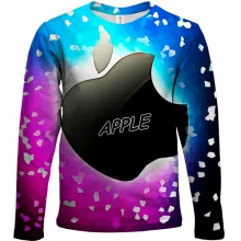 Детский 3D лонгслив Black Apple