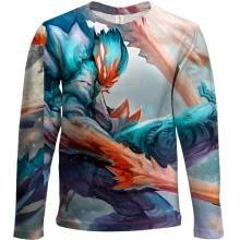 Дитячий 3D лонгслів Multi-colored creation