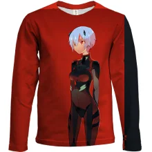 Детский 3D лонгслив Red and black anime girls