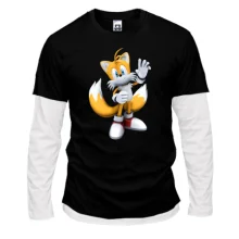 Мужской лонгслив Комби Tails (Sonic)