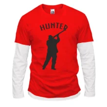 Комбинированный лонгслив HUNTER