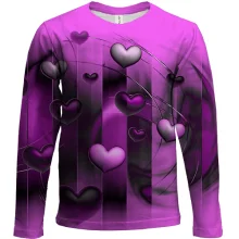 Дитячий 3D лонгслів Love Heart (2)