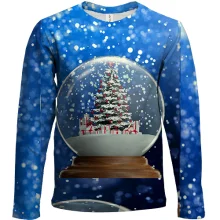 Детский 3D лонгслив Ball with tree