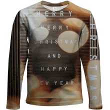 Детский 3D лонгслив New Year