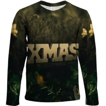 Детский 3D лонгслив XMAS