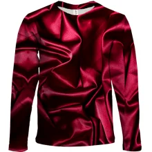 Дитячий 3D лонгслів Red satin