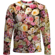 Дитячий 3D лонгслів Small flowers pattern