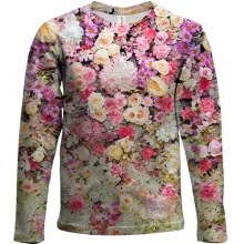 Детский 3D лонгслив Small flowers pattern 2