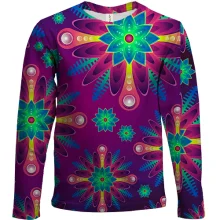 Детский 3D лонгслив Color abstraction