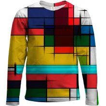 Дитячий 3D лонгслів Abstraction. 3