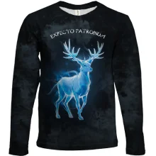 Детский 3D лонгслив Harry Potter - Expecto Patronum