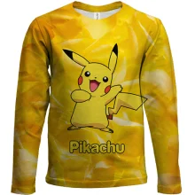 Детский 3D лонгслив Pikachu