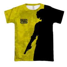 3D футболка PUBG | ПАБГ YELLOW