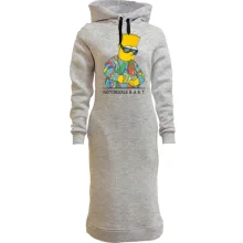Худі сукня з модним Бартом Сімпсоном (Notorious Bart)