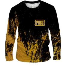 Чоловічий 3D лонгслів PUBG GAME
