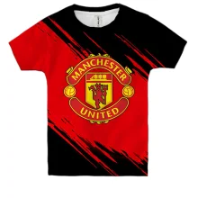 Детская 3D футболка MANCHESTER UNITED