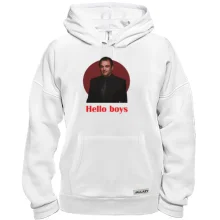 Толстовка с Кроули - hallo boys
