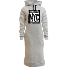Худи платье Bronx NYC Gas