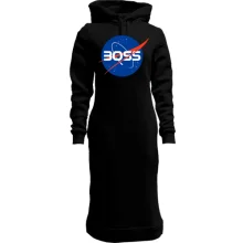 Худи платье Nasa Boss