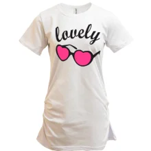 Туника с розовыми очками Lovely
