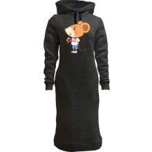 Худи платье Baby mouse