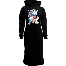 Худи платье Anime Bunny