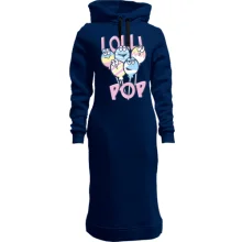 Худи платье Funny Lolly Pop