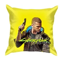 3D подушка Cyberpunk 2077 з головним героєм