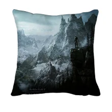 3D подушка з пейзажем Skyrim