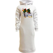 Худи платье Duck couple