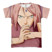 3D футболка Sakura power