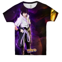 Детская 3D футболка Naruto and Sasuke