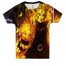 Детская 3D футболка Naruto and Sasuke 3
