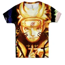 Детская 3D футболка Naruto`s comand 4