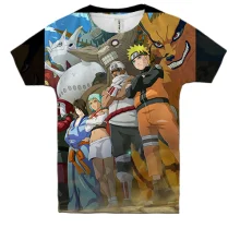 Детская 3D футболка Naruto`s comand 6