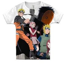 Детская 3D футболка Naruto characters 33
