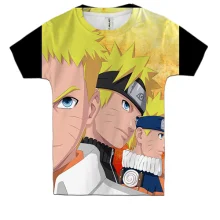 Детская 3D футболка Naruto and Sasuke 12