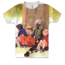 Детская 3D футболка Naruto`s comand 9