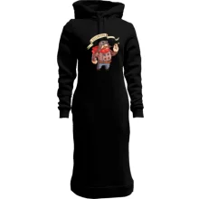 Худи платье Jolly roger