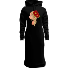 Худи платье Baby with flowers 2