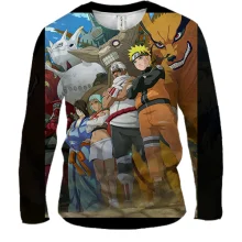 Мужской 3D лонгслив Naruto`s comand 6