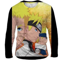 Чоловічий 3D лонгслів Naruto and Sasuke 12