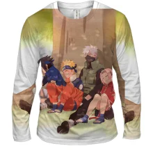 Чоловічий 3D лонгслів Naruto`s comand 9