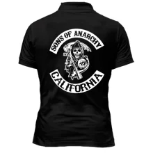 Футболка поло Sons of Anarchy California