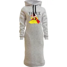Худи платье VOGUE Snow White