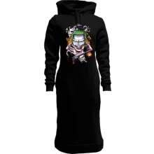 Худи платье Joker smile art
