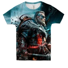Дитяча 3D футболка Assassin’s Creed Valhalla