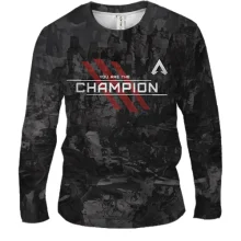 Мужской 3D лонгслив You Are The Champion APEX Legends