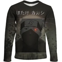 Детский 3D лонгслив Kakashi red eye