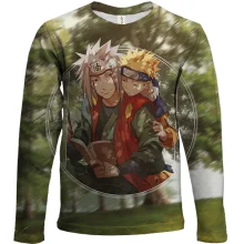 Детский 3D лонгслив Naruto and Jiraiya